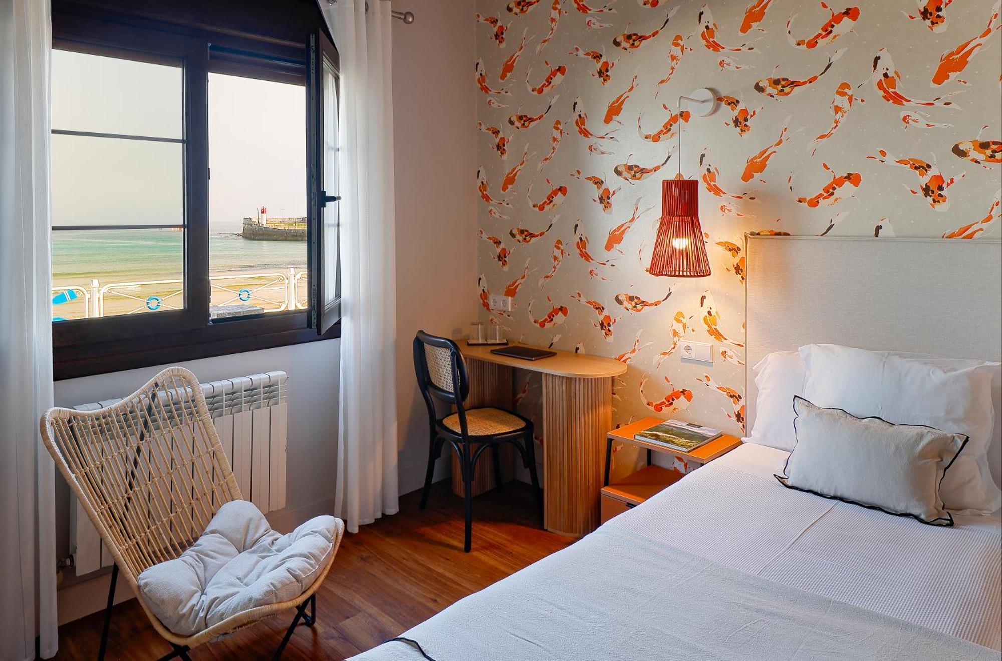 Hotel Ribadesella Playa Bagian luar foto