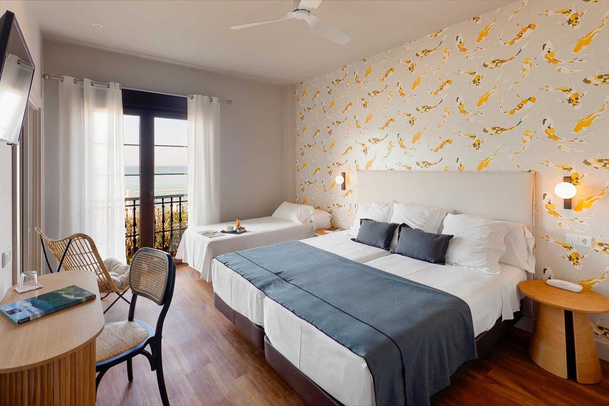 Hotel Ribadesella Playa Bagian luar foto