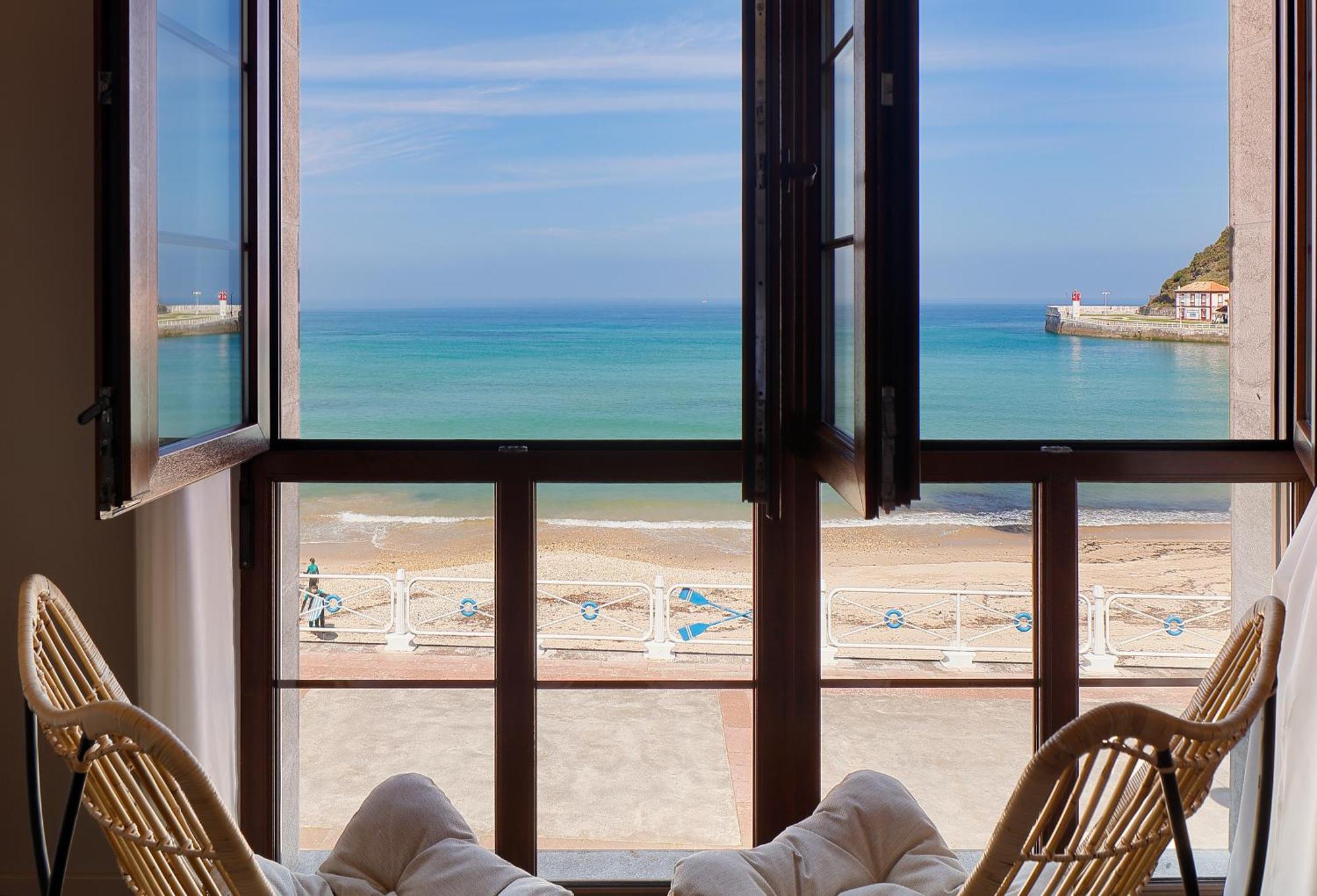 Hotel Ribadesella Playa Bagian luar foto