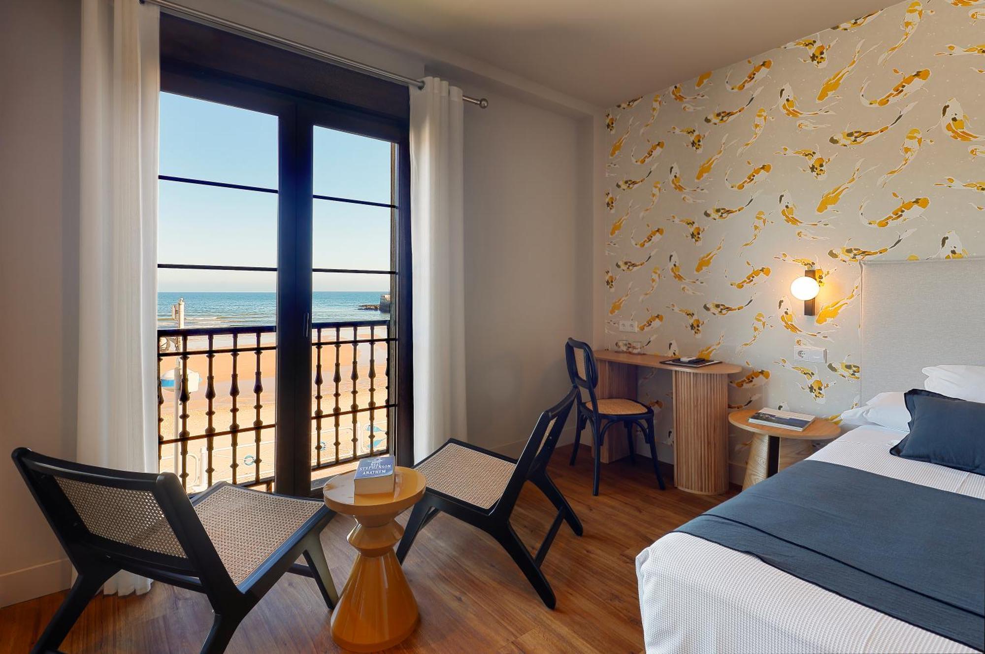 Hotel Ribadesella Playa Bagian luar foto